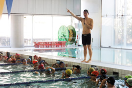 平成27年度オリンピアン巡回指導事業（東京都/水泳教室）