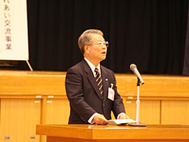 （財）栃木市施設振興公社 石橋理事長の挨拶