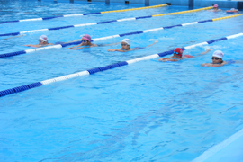 平成21年度オリンピアンふれあい交流事業　水泳教室(石川県)