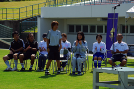 平成21年度オリンピアンふれあい交流事業　サッカー教室(香川県)