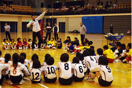 和歌山県橋本市　バレーボール教室