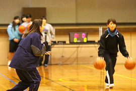 平成25年度オリンピアン巡回指導事業(静岡県/バスケットボール教室)